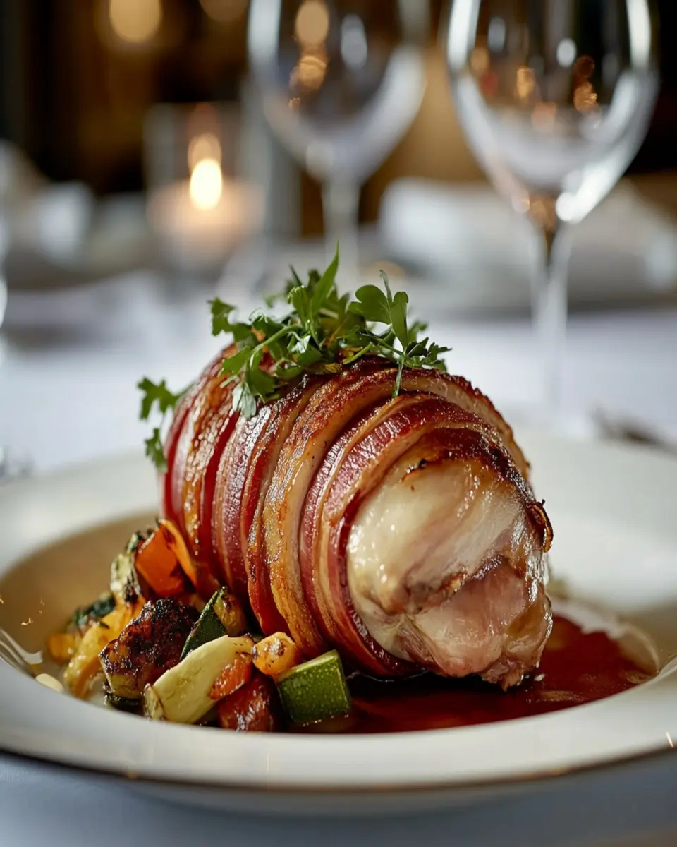 Roast Pheasant in Bacon Blanket First Image First Image