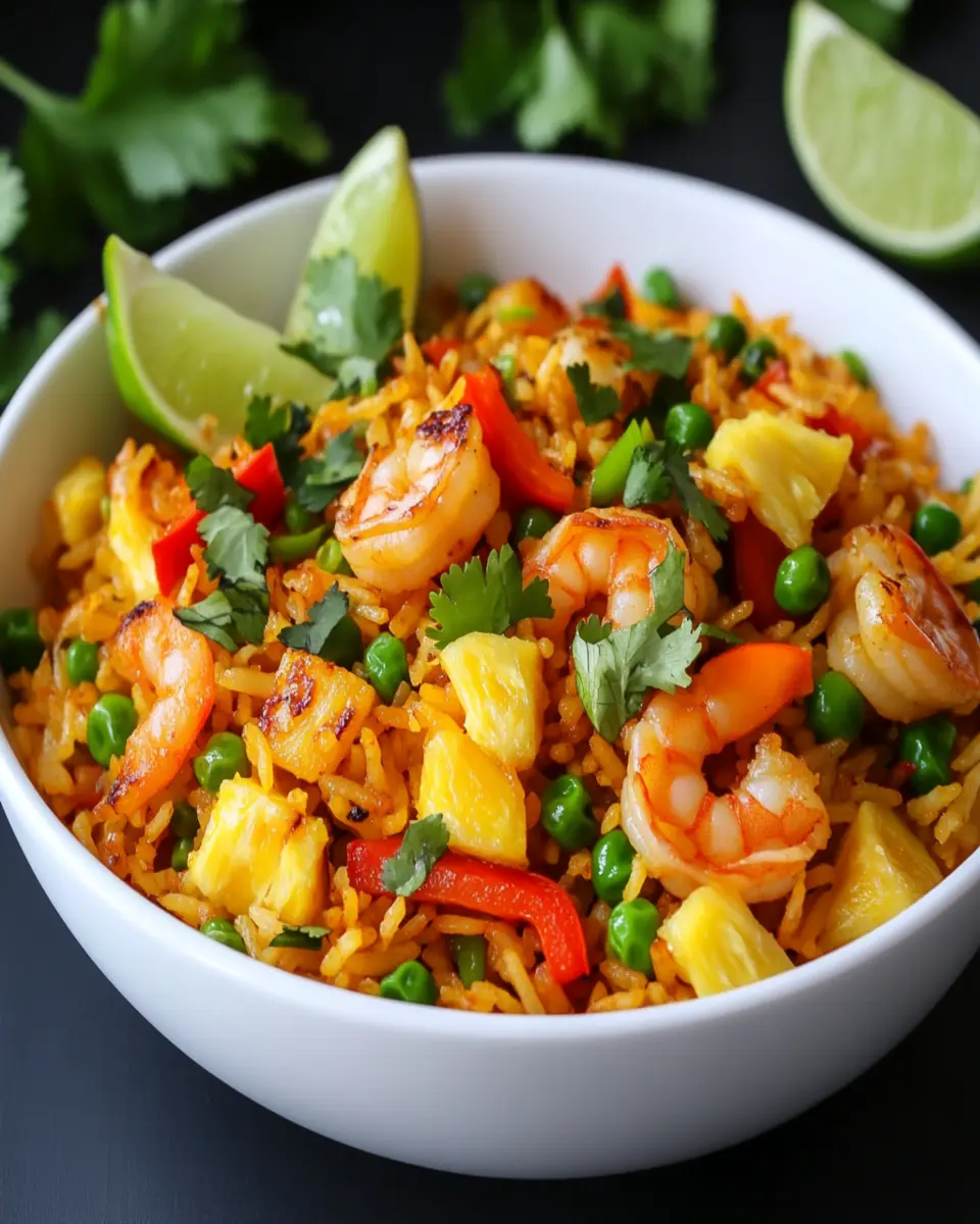 Pineapple Rice Bliss: Easy, Flavorful Meal You’ll Crave