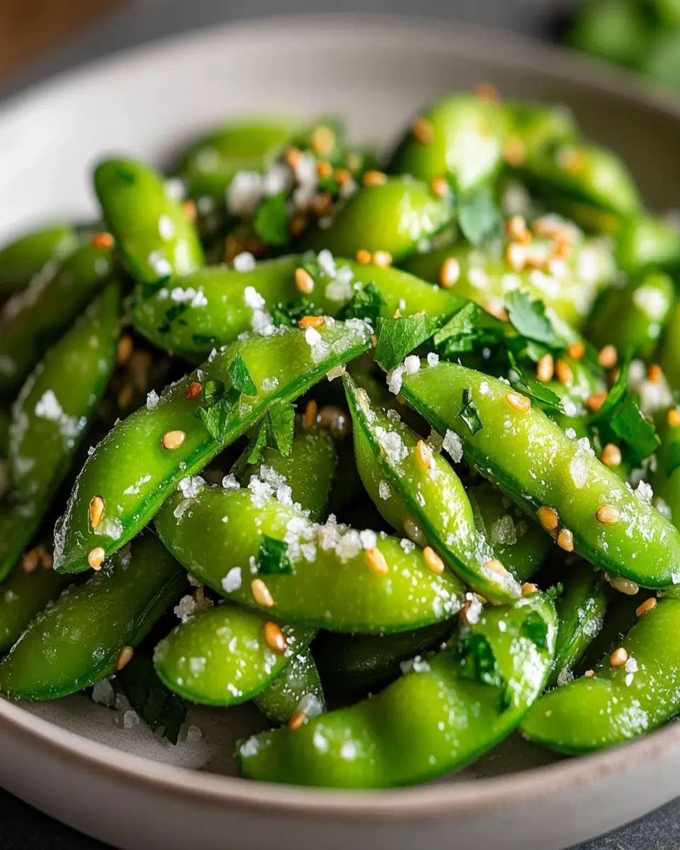 Crispy Garlic Edamame: The Best Snack You’ll Crave Daily
