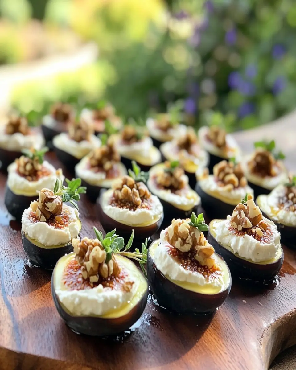 Goat Cheese Fig Bites First Image First Image