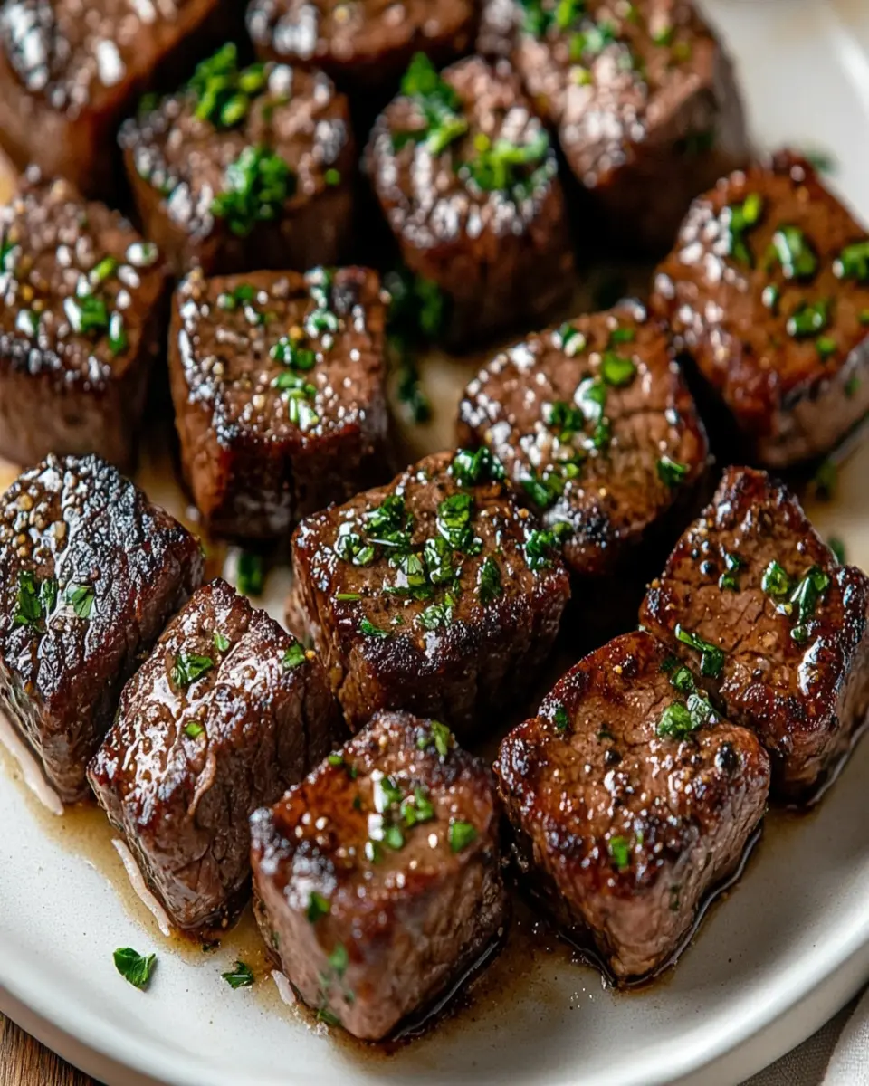 Garlic Butter Steak Bites First Image First Image