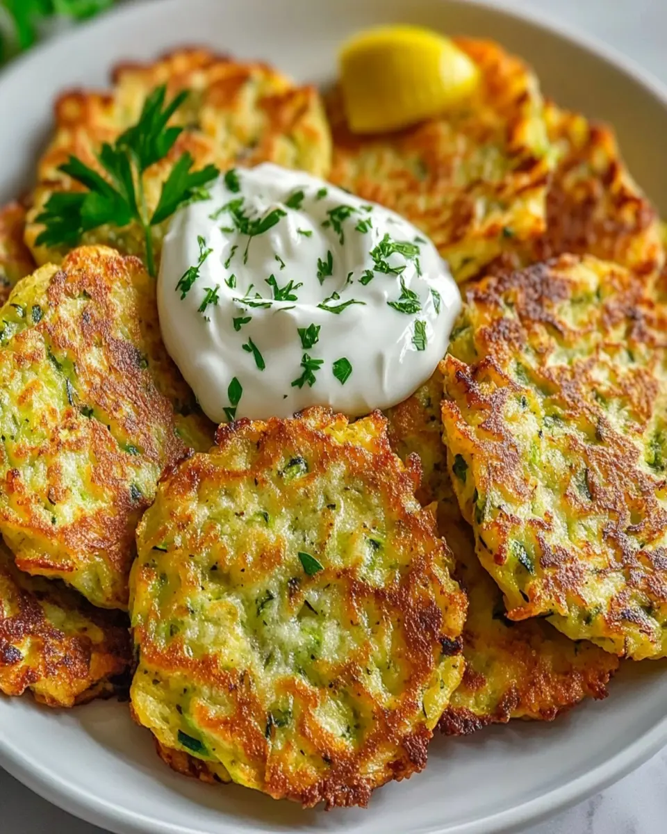Zucchini Fritters First Image First Image